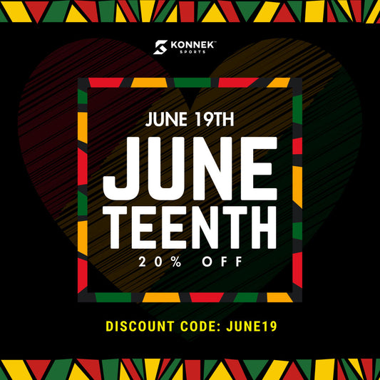 Konnek Sports Celebrates Juneteenth with 20% Off