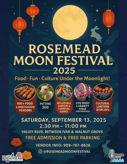 Rosemead Moon Festival 2025 - Booth S108
