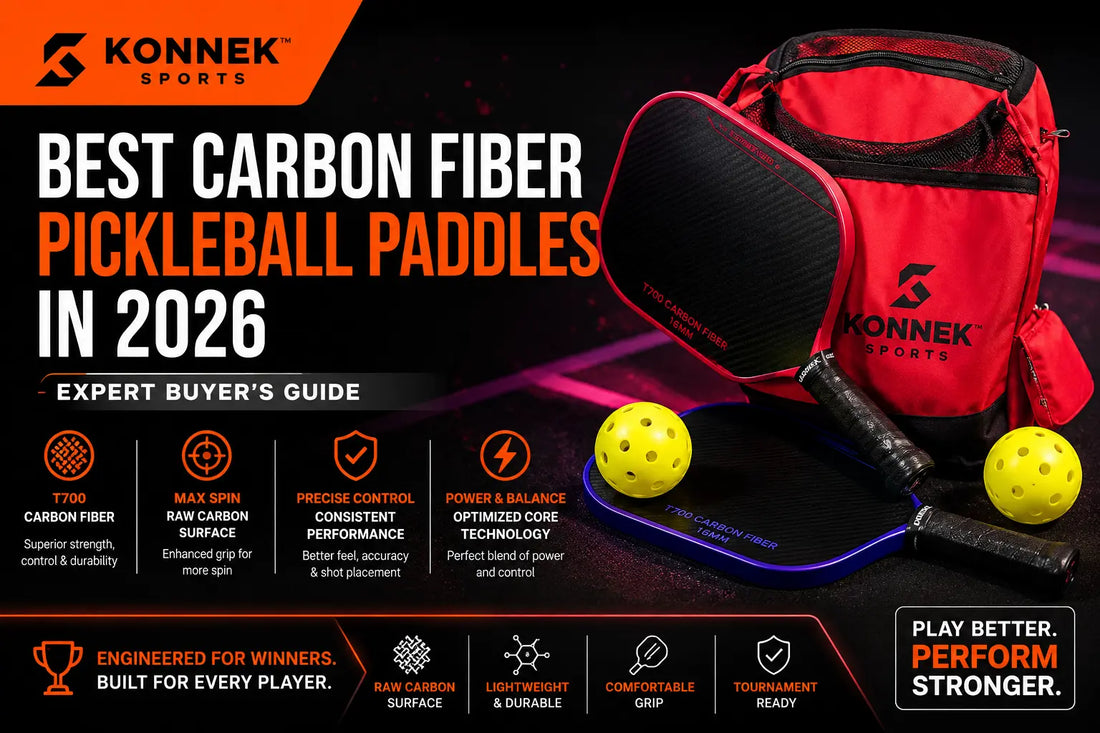 Best Carbon Fiber Pickleball Paddles In 2026