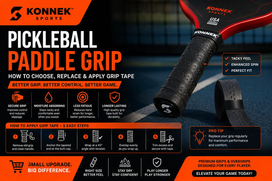 Pickleball Paddle Grip: How To Choose, Replace & Apply Grip Tape